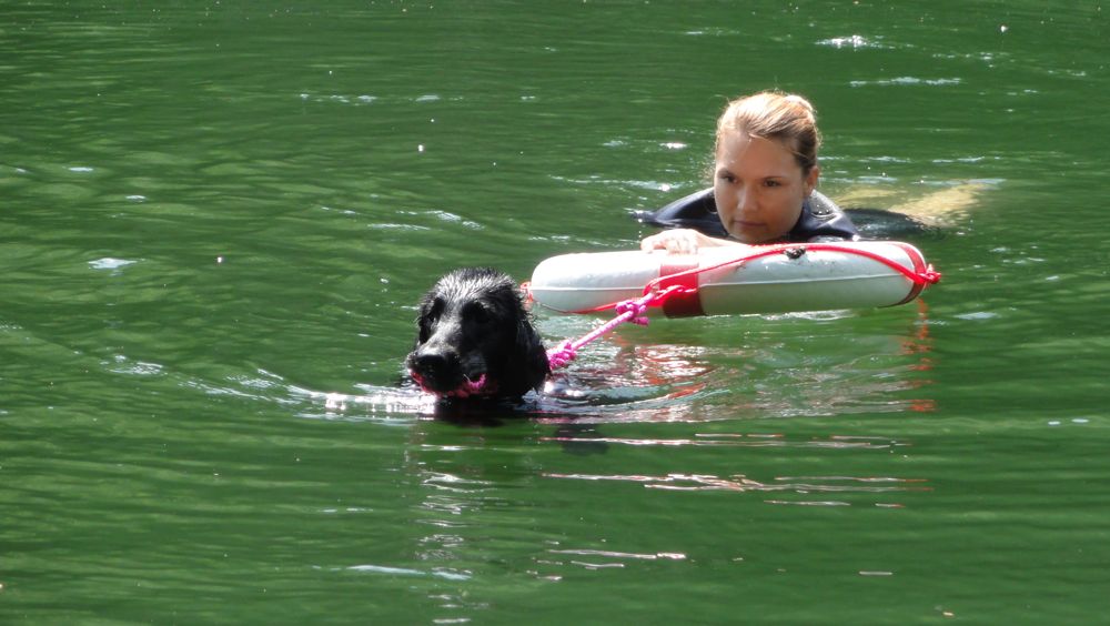Wasserrettungstraining<br><small>Egelsee ’11</small>